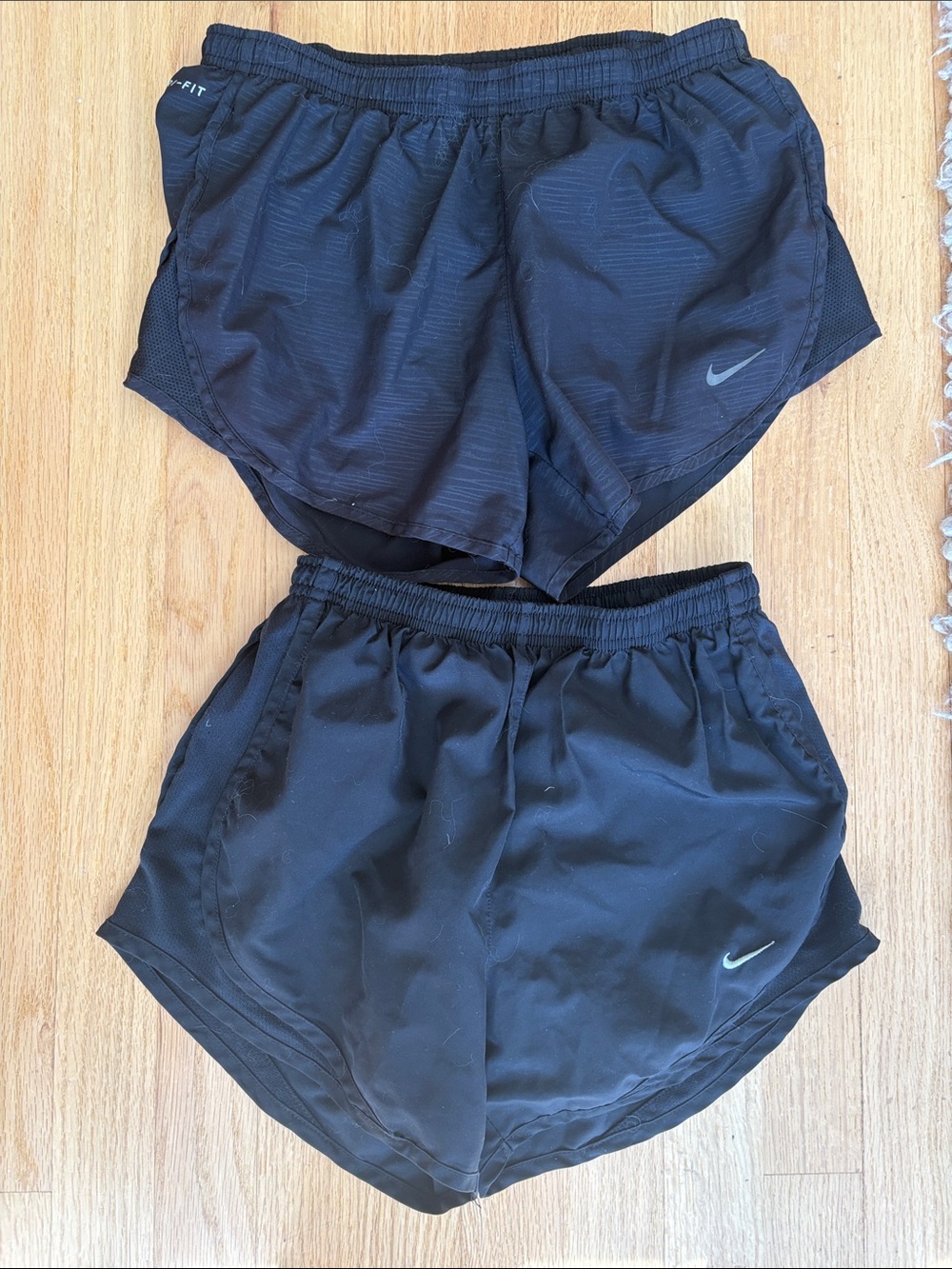 Nike Black Women's Running Shorts Duo